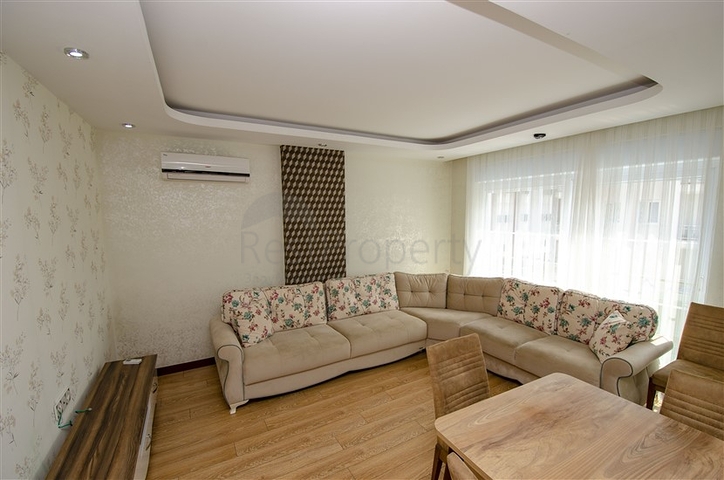 Квартира 2+1 в комплексе рядом с Боачай каналом в Коньяалты