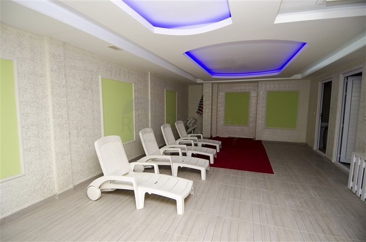 Квартира 2+1 в комплексе рядом с Боачай каналом в Коньяалты