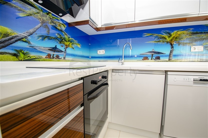 Квартира 2+1 в комплексе рядом с Боачай каналом в Коньяалты