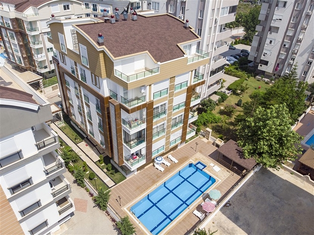 Квартира 2+1 в комплексе рядом с Боачай каналом в Коньяалты