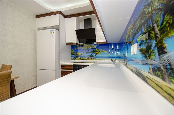 Квартира 2+1 в комплексе рядом с Боачай каналом в Коньяалты