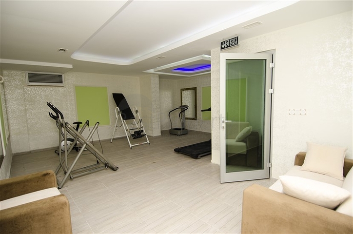 Квартира 2+1 в комплексе рядом с Боачай каналом в Коньяалты