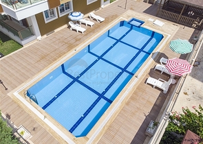 Квартира 2+1 в комплексе рядом с Боачай каналом в Коньяалты