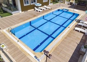 Квартира 2+1 в комплексе рядом с Боачай каналом в Коньяалты