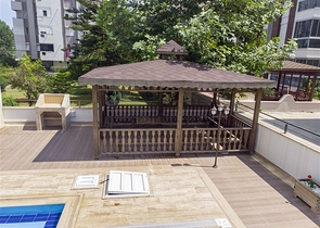 Квартира 2+1 в комплексе рядом с Боачай каналом в Коньяалты