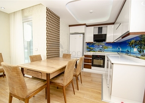 Квартира 2+1 в комплексе рядом с Боачай каналом в Коньяалты