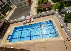 Квартира 2+1 в комплексе рядом с Боачай каналом в Коньяалты