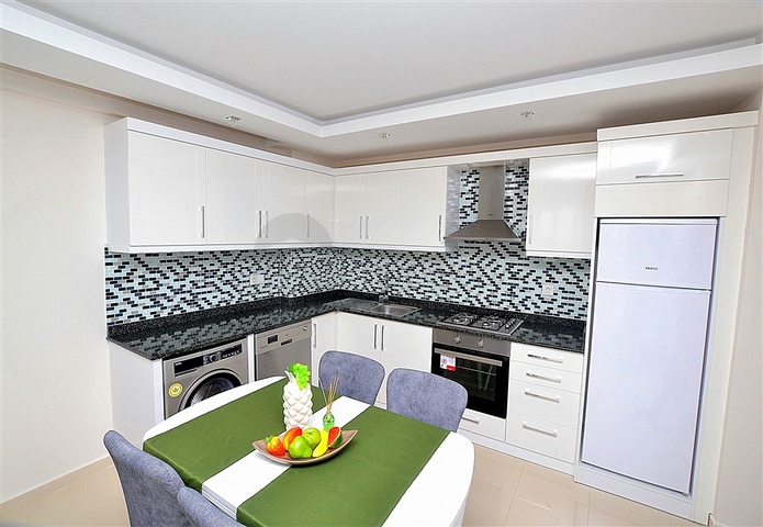 Комфортная квартира с мебелью в районе Тосмур, в Алании