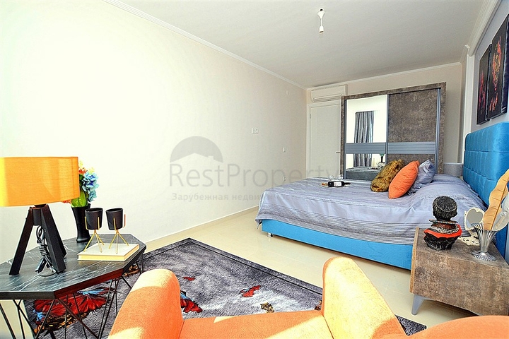 Комфортная квартира с мебелью в районе Тосмур, в Алании