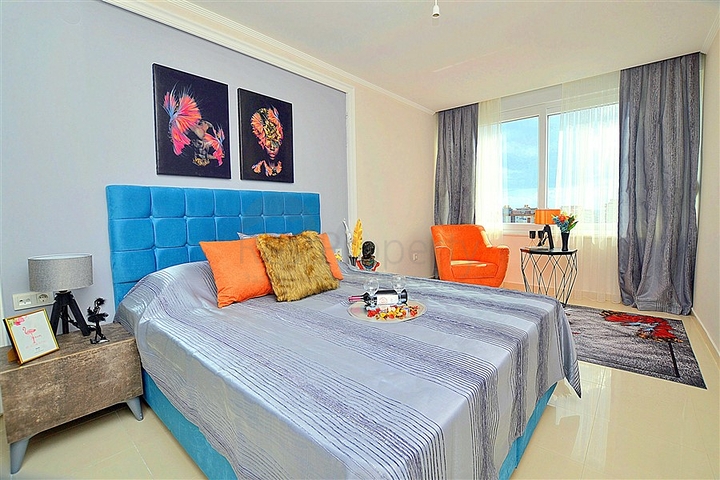 Комфортная квартира с мебелью в районе Тосмур, в Алании