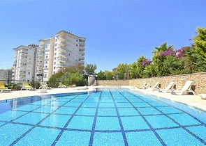 Комфортная квартира с мебелью в районе Тосмур, в Алании