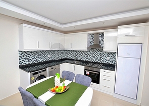 Комфортная квартира с мебелью в районе Тосмур, в Алании