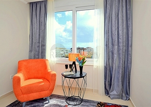 Комфортная квартира с мебелью в районе Тосмур, в Алании