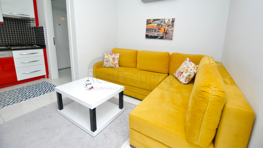 Двухкомнатная квартира с мебелью в Махмутларе