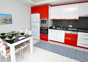 Двухкомнатная квартира с мебелью в Махмутларе