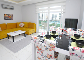 Двухкомнатная квартира с мебелью в Махмутларе