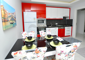 Двухкомнатная квартира с мебелью в Махмутларе