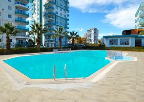 Двухкомнатная квартира с мебелью в Махмутларе