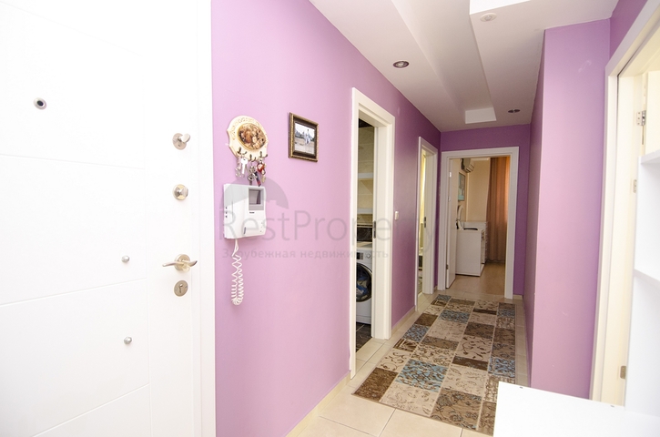 Квартира 2+1 с мебелью в пешей доступности к морю в Анталии