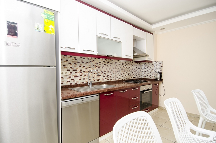 Квартира 2+1 с мебелью в пешей доступности к морю в Анталии