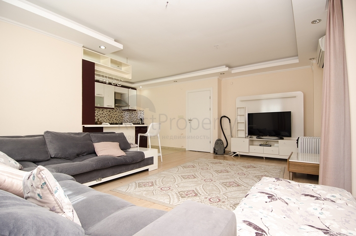 Квартира 2+1 с мебелью в пешей доступности к морю в Анталии