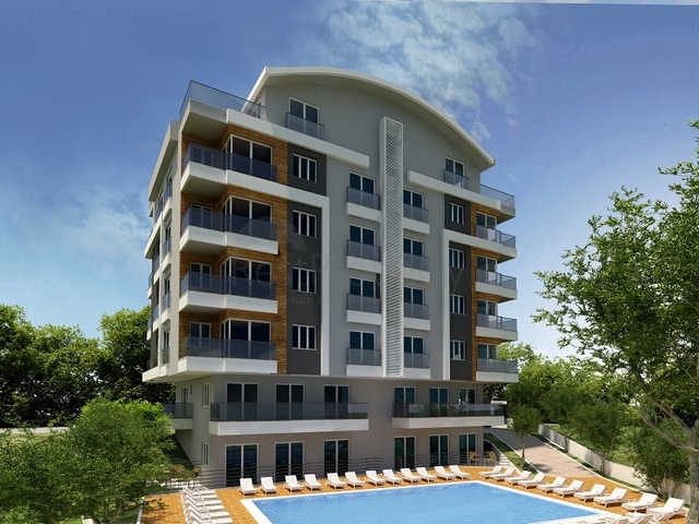 Готовый проект в микрорайоне Хурма Коньяалты