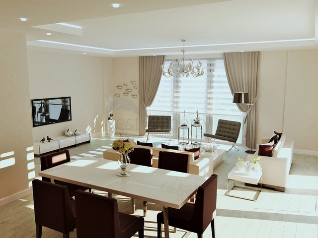 Готовый проект в микрорайоне Хурма Коньяалты