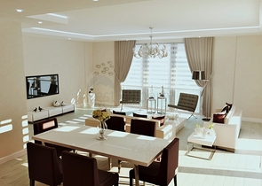 Готовый проект в микрорайоне Хурма Коньяалты