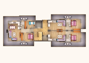 Квартиры 1+1, 2+1 в микрорайоне Хурма Коньяалты Анталья