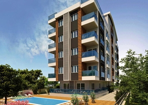 Квартиры 1+1, 2+1 в микрорайоне Хурма Коньяалты Анталья