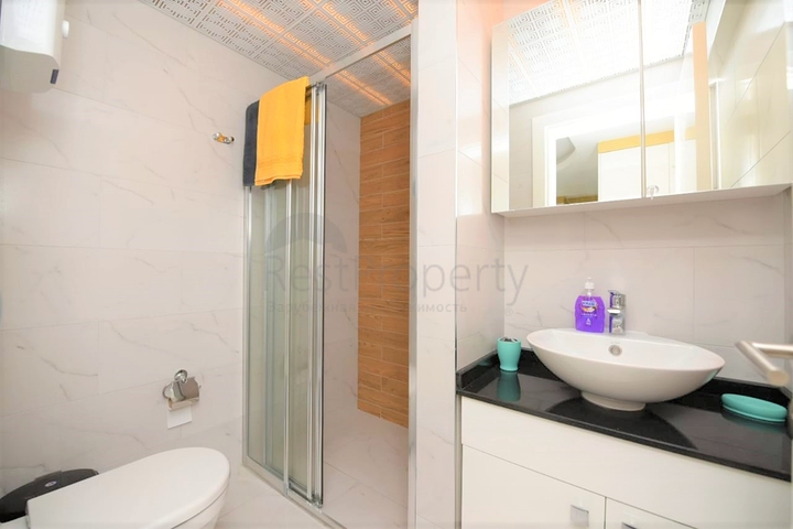 Меблированная квартира с одной спальней в центре Алании