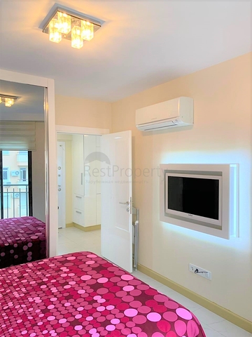 Меблированная квартира с одной спальней в центре Алании