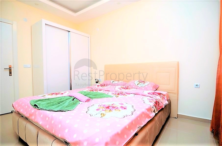 Двухкомнатная квартира с мебелью в центре Махмутлара