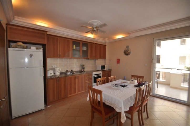 Меблированная квартира с двумя спальнями в Оба