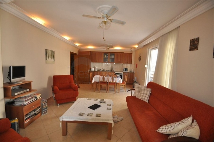 Меблированная квартира с двумя спальнями в Оба