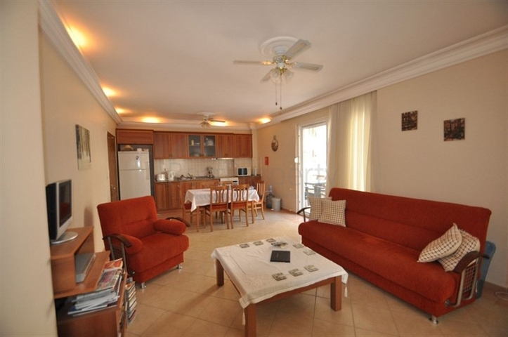 Меблированная квартира с двумя спальнями в Оба