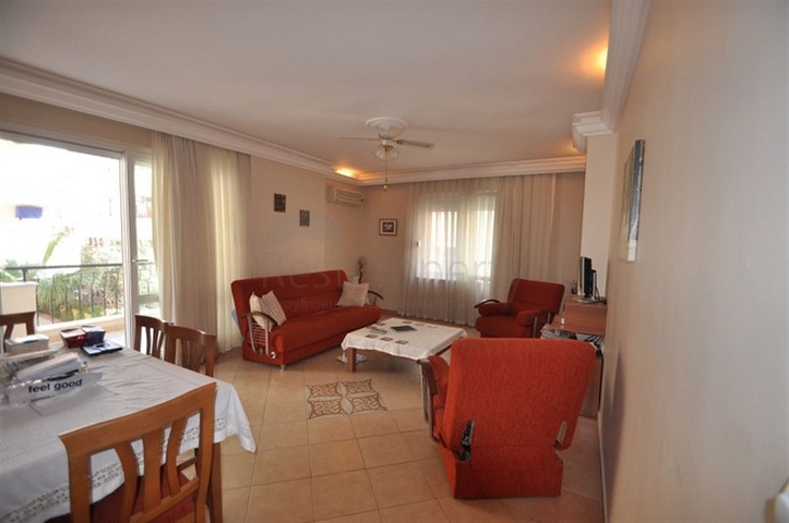 Меблированная квартира с двумя спальнями в Оба