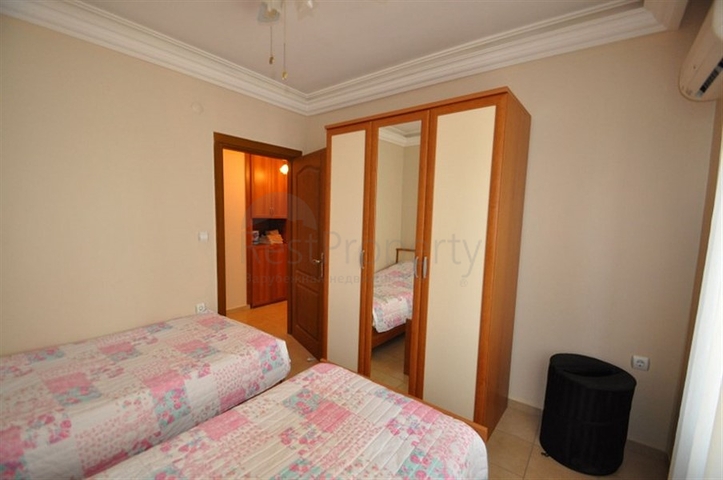 Меблированная квартира с двумя спальнями в Оба