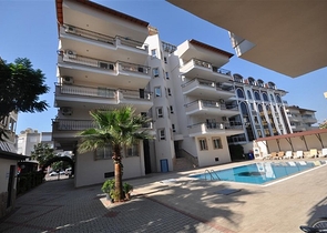 Меблированная квартира с двумя спальнями в Оба