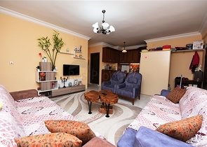 Меблированная квартира с одной спальней в Оба