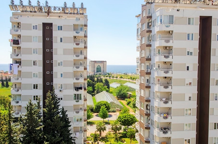 Квартира 3+1 с видом на море в Коньяалты Анталья