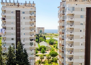 Квартира 3+1 с видом на море в Коньяалты Анталья