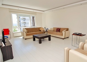 Квартира 3+1 с видом на море в Коньяалты Анталья