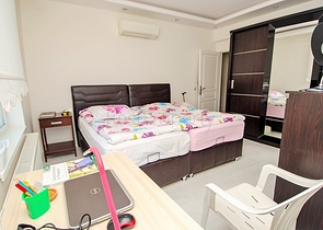 Квартира 3+1 с видом на море в Коньяалты Анталья