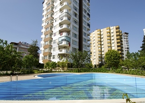 Квартира 3+1 с видом на море в Коньяалты Анталья