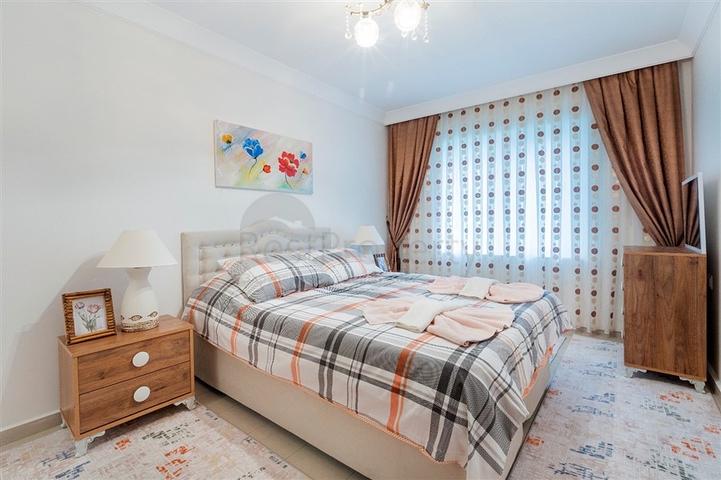 Меблированная квартира с двумя спальнями в Махмутларе