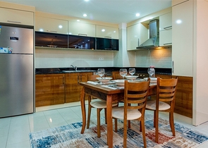 Меблированная квартира с двумя спальнями в Махмутларе