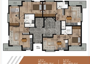 Проект  в районе Коньяалты Анталья