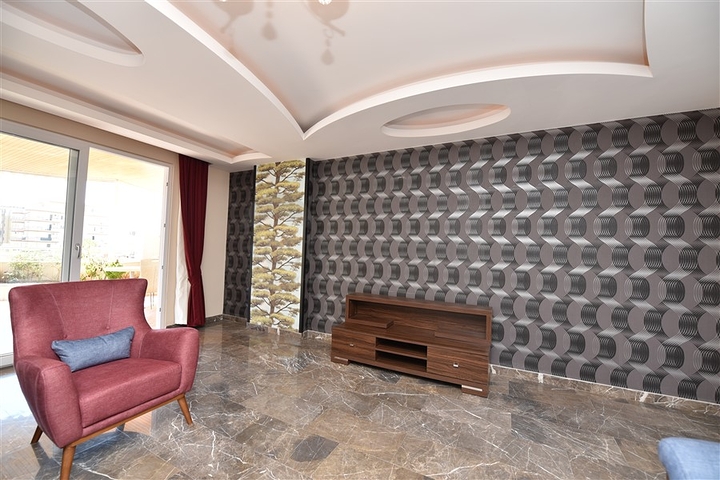 Пентхаус с четырьмя спальнями в районе Махмутлар