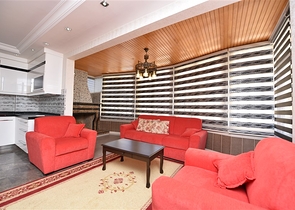 Пентхаус с четырьмя спальнями в районе Махмутлар